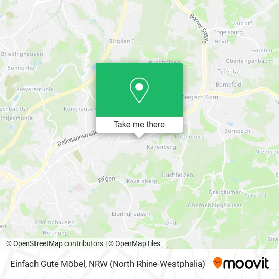 Карта Einfach Gute Möbel