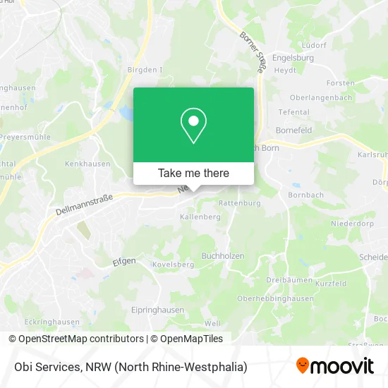 Карта Obi Services