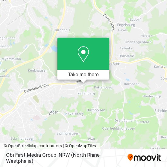 Obi First Media Group map