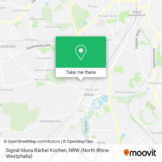 Карта Signal Iduna Bärbel Kochen