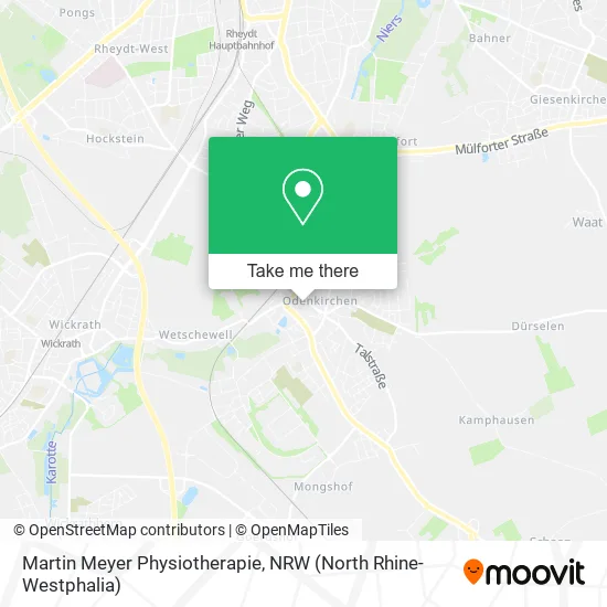Карта Martin Meyer Physiotherapie
