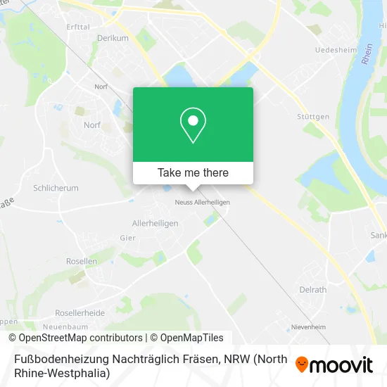 Карта Fußbodenheizung Nachträglich Fräsen