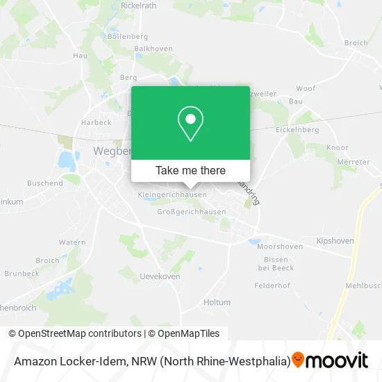 Карта Amazon Locker-Idem