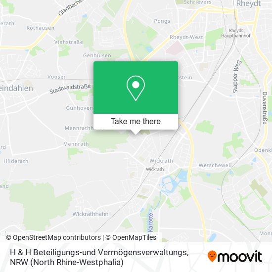 H & H Beteiligungs-und Vermögensverwaltungs map