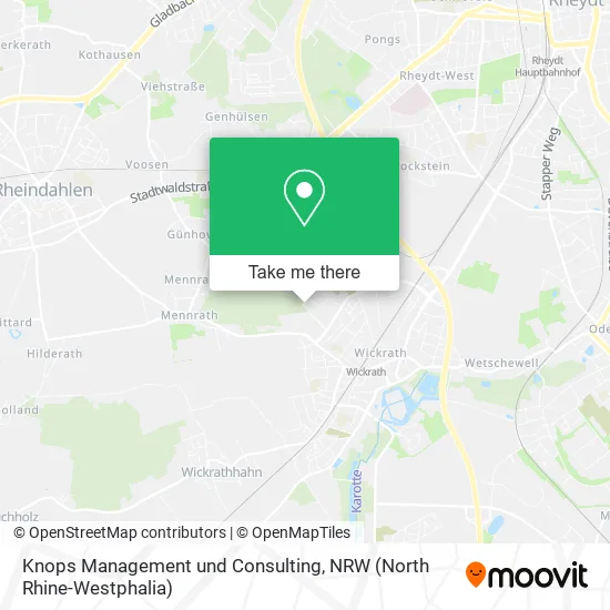 Карта Knops Management und Consulting