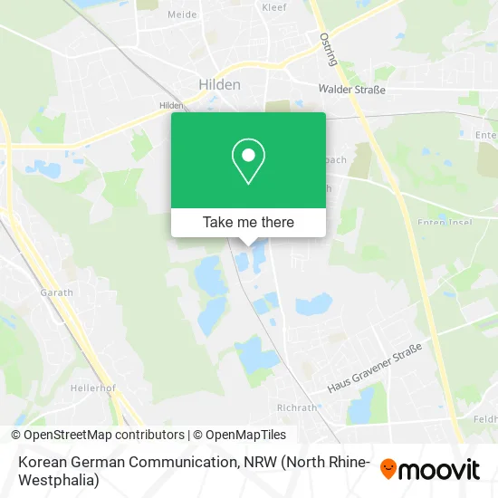 Карта Korean German Communication