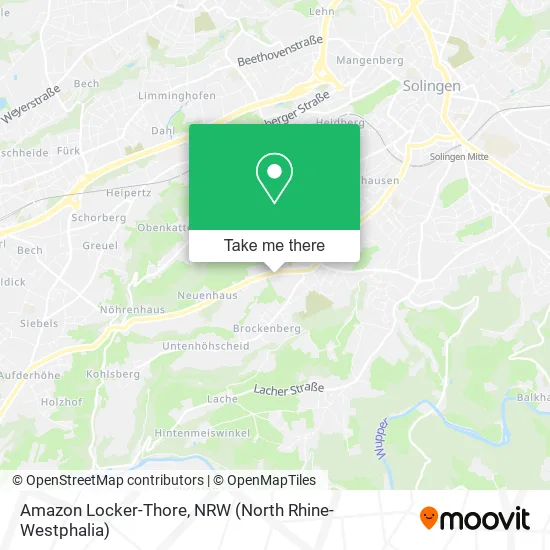 Карта Amazon Locker-Thore