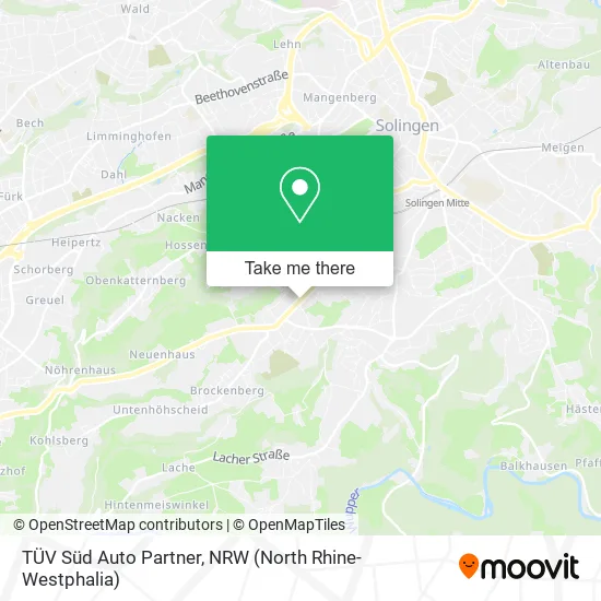 Карта TÜV Süd Auto Partner