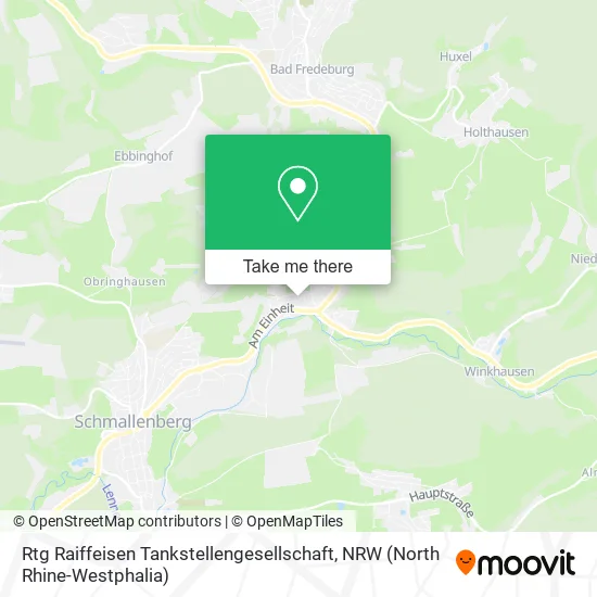 Rtg Raiffeisen Tankstellengesellschaft map