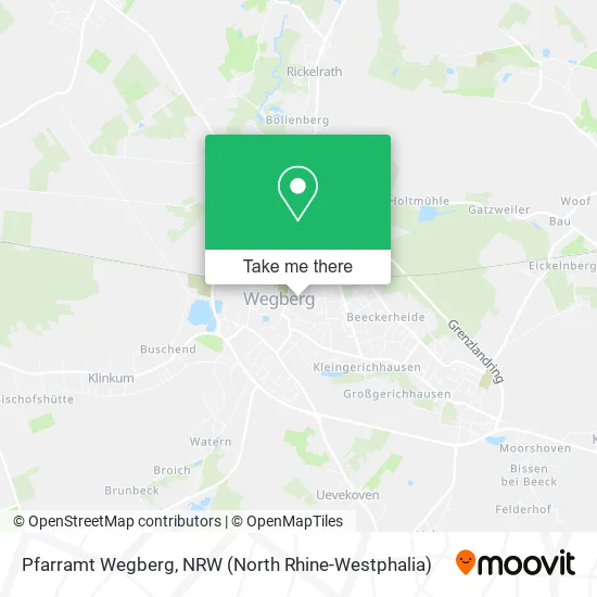 Карта Pfarramt Wegberg