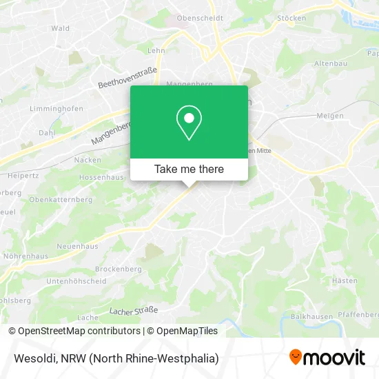 Карта Wesoldi