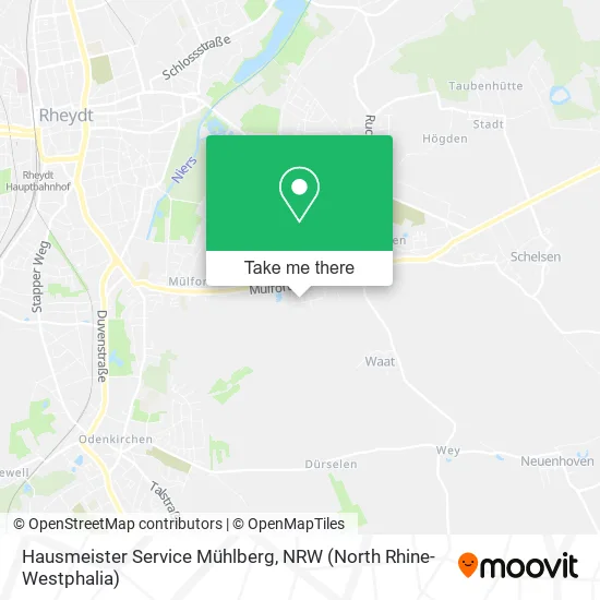 Карта Hausmeister Service Mühlberg