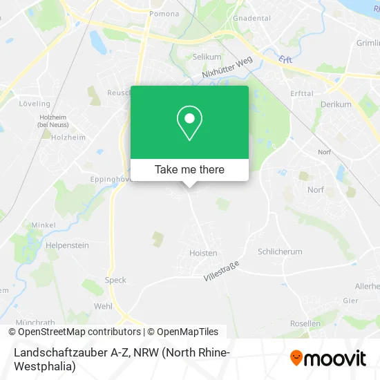 Карта Landschaftzauber A-Z