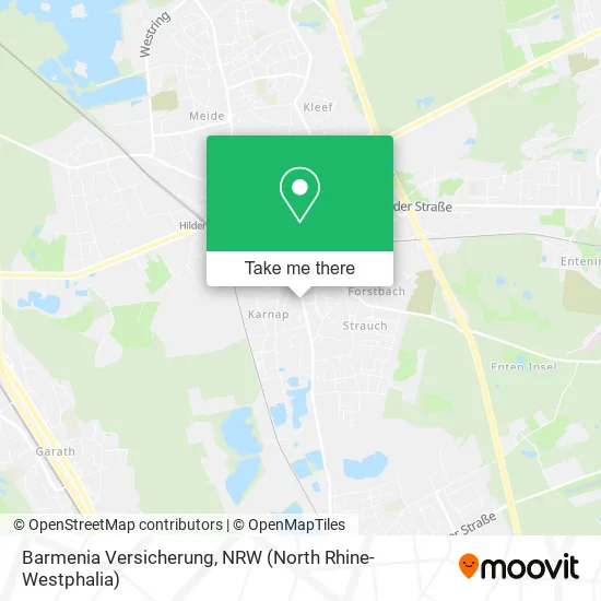 Карта Barmenia Versicherung