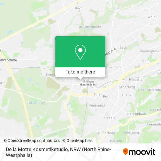 De la Motte Kosmetikstudio map