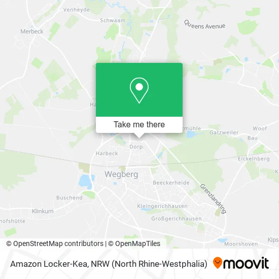 Карта Amazon Locker-Kea