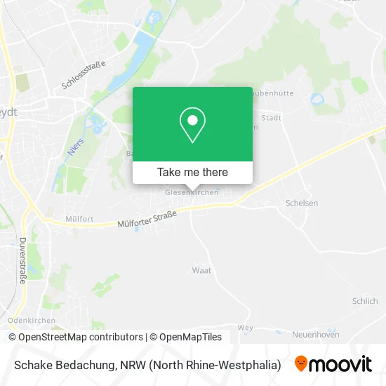 Карта Schake Bedachung