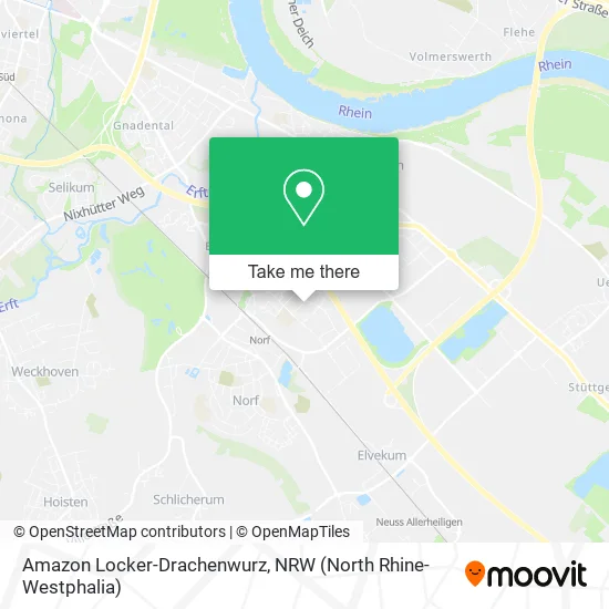 Карта Amazon Locker-Drachenwurz