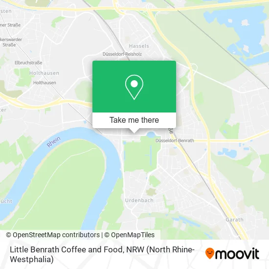 Карта Little Benrath Coffee and Food