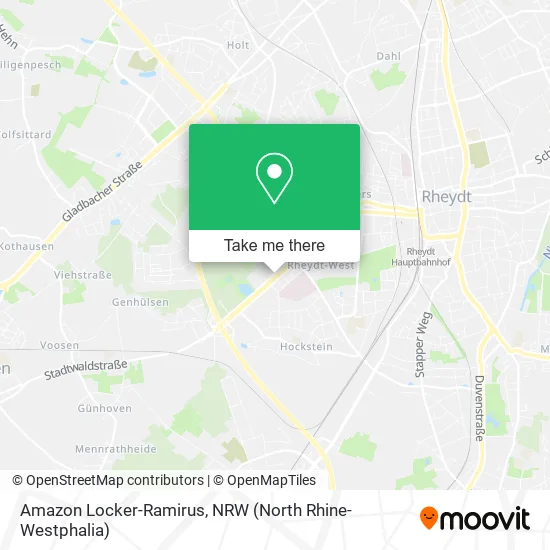 Карта Amazon Locker-Ramirus