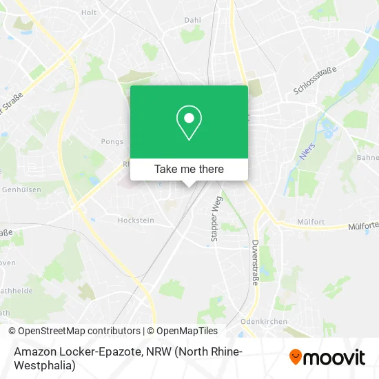 Карта Amazon Locker-Epazote