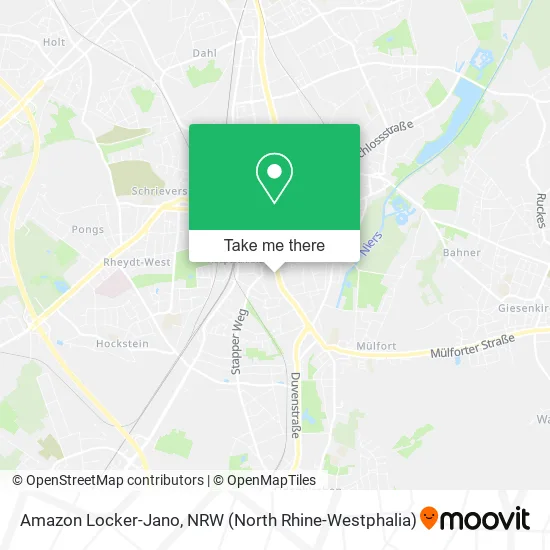 Карта Amazon Locker-Jano