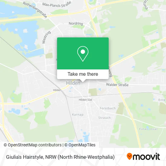 Карта Giulia's Hairstyle