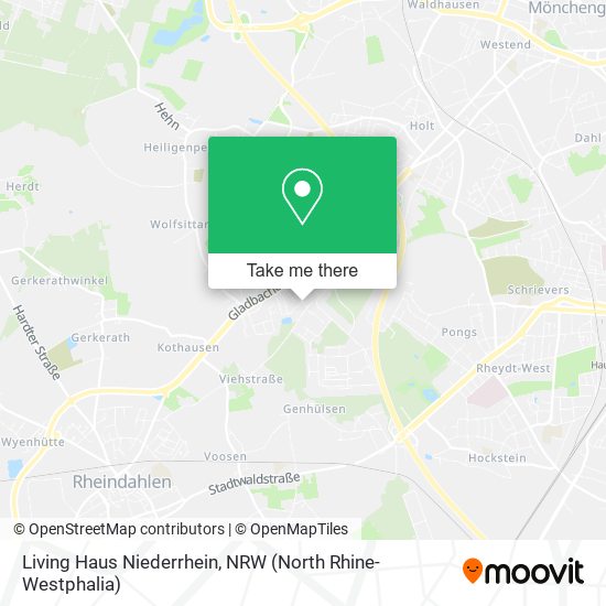 Living Haus Niederrhein map