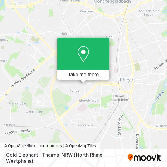 Gold Elephant - Thaima map