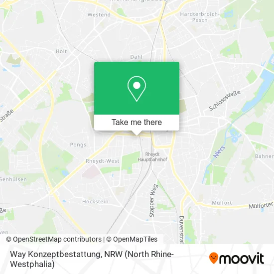 Карта Way Konzeptbestattung