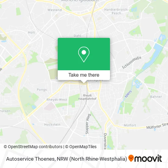 Карта Autoservice Thoenes
