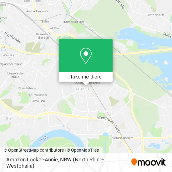 Карта Amazon Locker-Annie