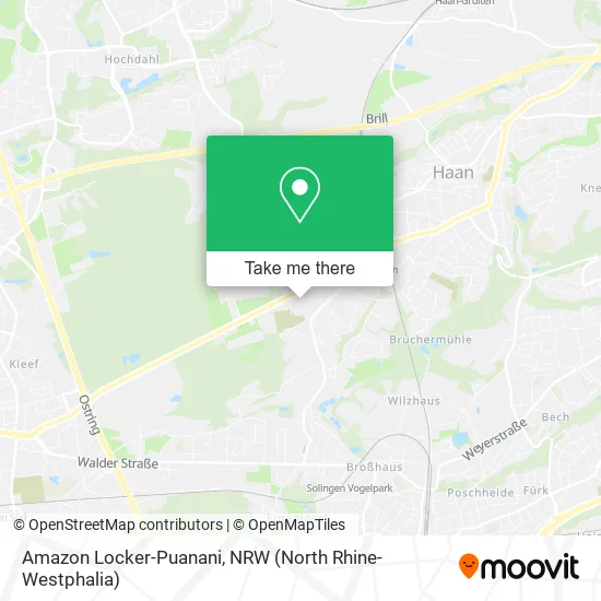 Карта Amazon Locker-Puanani