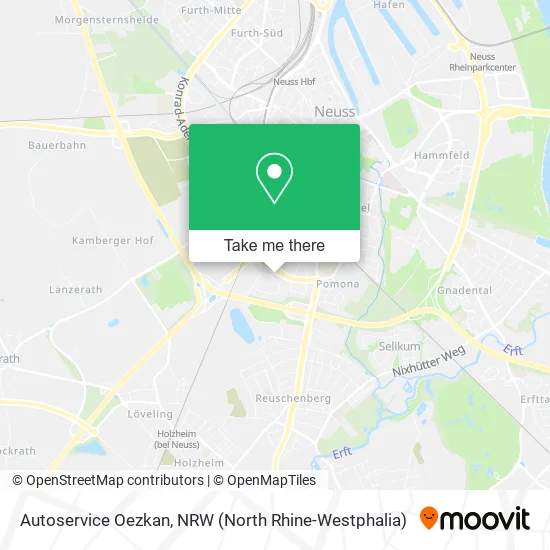 Карта Autoservice Oezkan