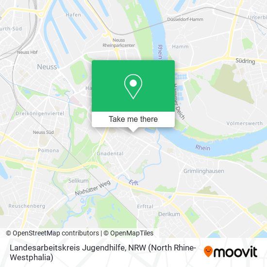 Landesarbeitskreis Jugendhilfe map