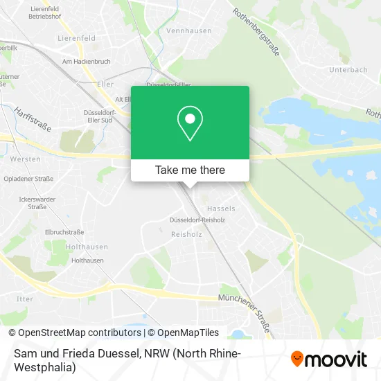 Карта Sam und Frieda Duessel