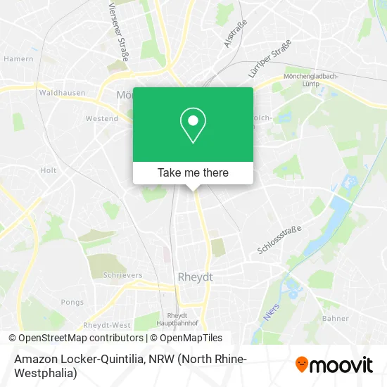 Карта Amazon Locker-Quintilia