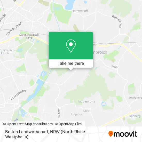 Bolten Landwirtschaft map