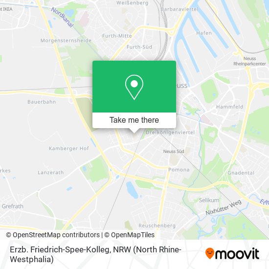 Erzb. Friedrich-Spee-Kolleg map