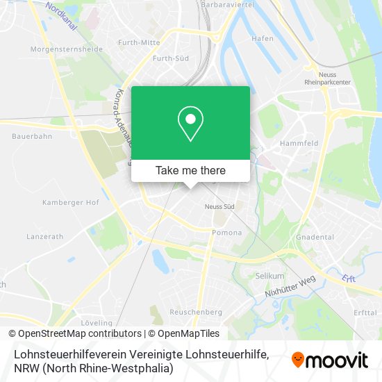 Lohnsteuerhilfeverein Vereinigte Lohnsteuerhilfe map