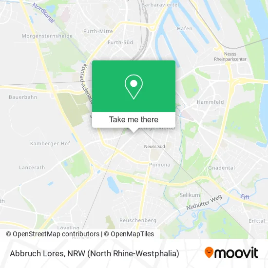 Карта Abbruch Lores