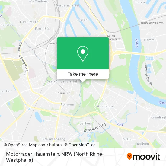 Motorräder Hauenstein map