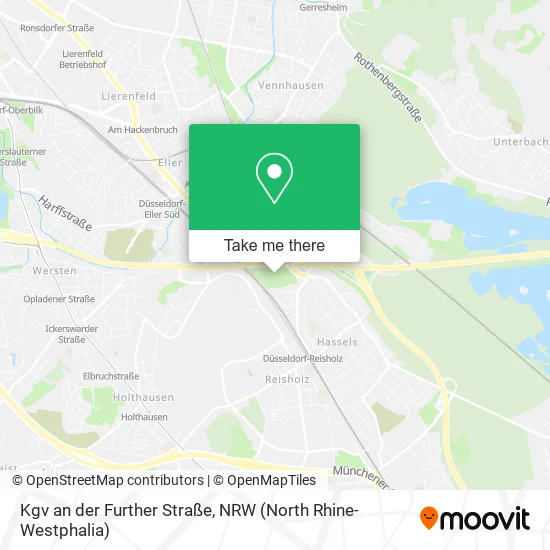 Карта Kgv an der Further Straße