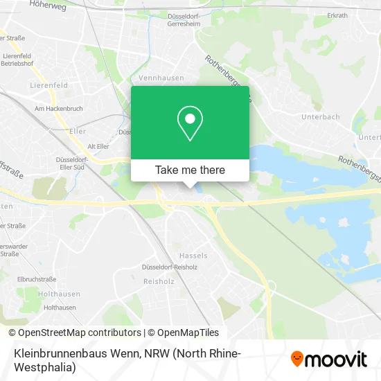 Kleinbrunnenbaus Wenn map