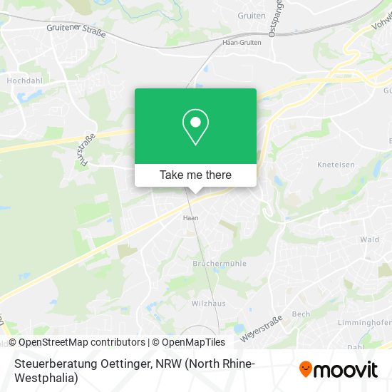 Steuerberatung Oettinger map