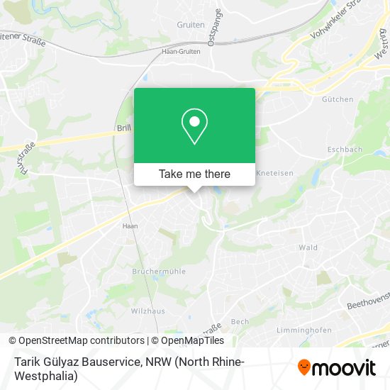Tarik Gülyaz Bauservice map