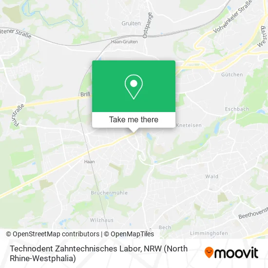 Карта Technodent Zahntechnisches Labor