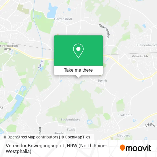 Карта Verein für Bewegungssport