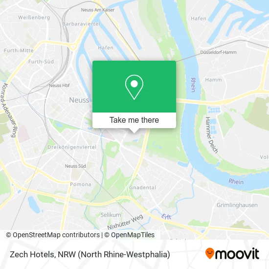 Карта Zech Hotels