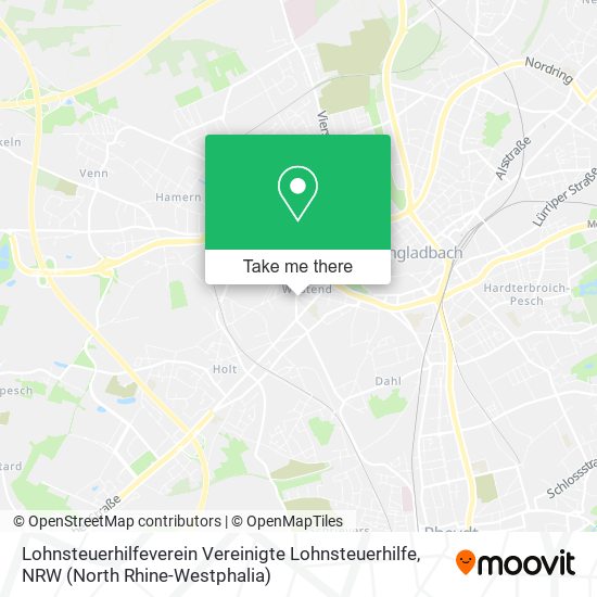 Lohnsteuerhilfeverein Vereinigte Lohnsteuerhilfe map